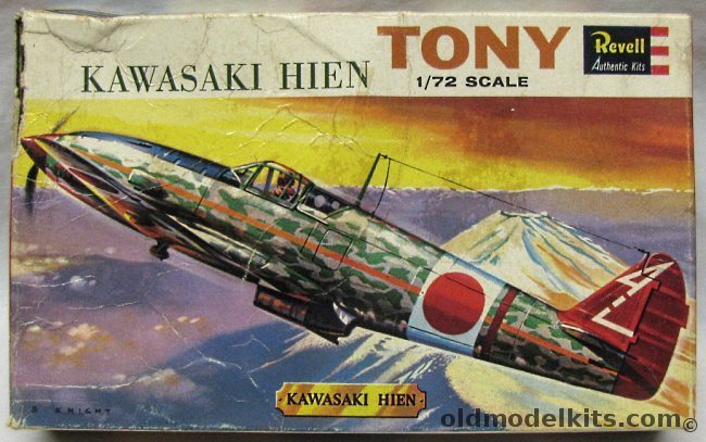 Revell 1/72 Kawasaki Hien Ki-61 Tony, H621-50 plastic model kit